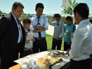 İdil Camili Ortaokulu’nda TÜBİTAK 4006 Bilim Fuarı Açıldı