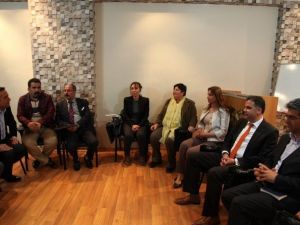 HDP’li Adaylar Vgc’yi Ziyaret Etti