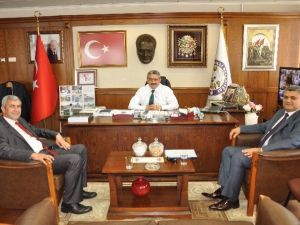 Başkan Alıcık, Halk Bankası Heyetini Ağırladı