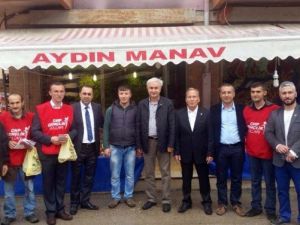 CHP Adaylarını Yağmur Durduramadı