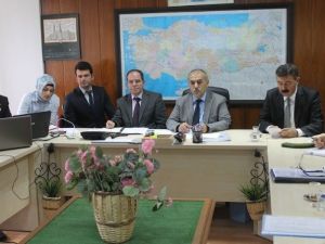 Kaymakam Narinoğlu Muhtarlar Ve Daire Amirleriyle Bir Araya Geldi