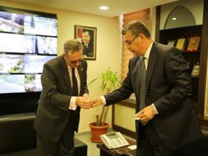 Güvenç, Belçika Büyükelçisi Kabul Etti