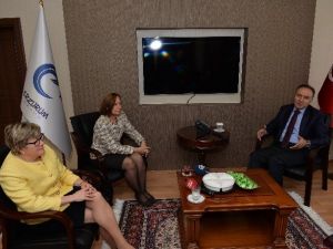 Lüksemburg Ve Finlandiya Büyükelçilerinden Vali Altıparmak’a Ziyaret