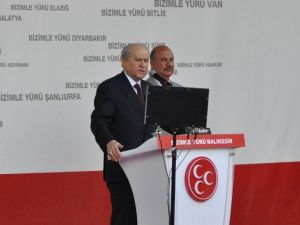 Mhp Lideri Bahçeli Balıkesir’de