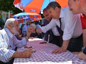 Başkan Çerçi’ye Akmescit’te Yoğun İlgi