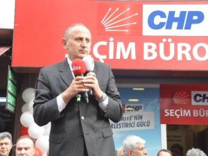 Chp Milletvekili Adayı Dursun Çiçek Zonguldak’ta Seçim Bürosu Açtı