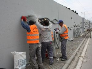 Samsun’un Duvarları Süsleniyor