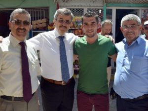 MHP’li Balkız’a Gelenbe’de Yoğun İlgi