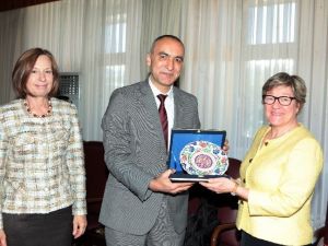 Finlandiya Ve Lüksemburg Büyükelçileri Atatürk Üniversitesi’nde