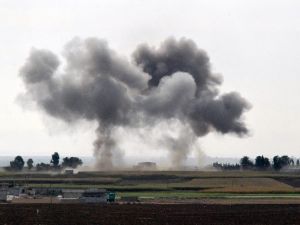 Ceylanpınar Sınırındaki IŞİD Mevzileri Bombalandı