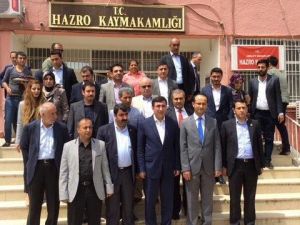 Kalkınma Bakanı Yılmaz, Hazro İlçesini Ziyaret Etti