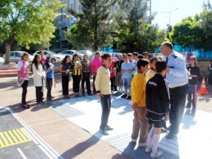 Midyat’ta Uygulamalı Trafik Eğitimi Verildi