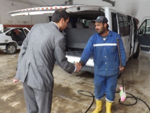 Saadet Partisi Van Milletvekili Adayı İlhan, Oto Sanayi Sitesi Esnafını Ziyaret Etti