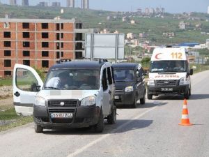 Samsun’da Trafik Kazası: 1 Yaralı