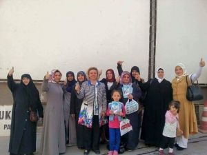 Aysel Büyükbaş’a Yahyalı’da Yoğun İlgi