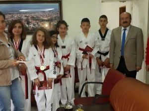 Taekwondoculardan Milli Eğitim Müdürlüğü’ne Ziyaret