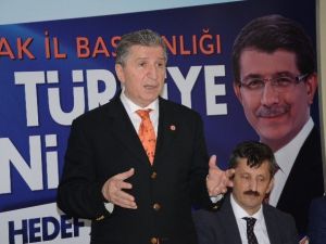 Toptan AK Parti İl Başkanlığı’nı Ziyaret Etti