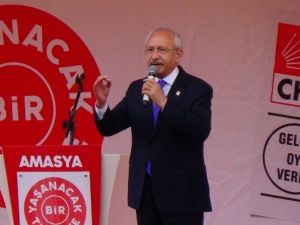 Kılıçdaroğlu, Amasya’da Konuştu