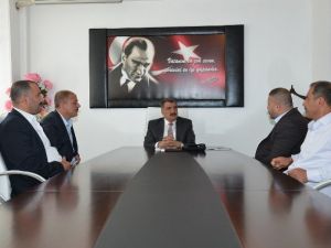 Otoparkçılar Ve Yıkamacılar Derneği Gürkan’ı Ziyaret Etti