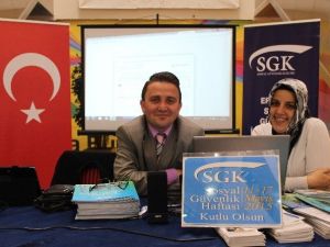 SGK’dan Bilinçlendirme Standı