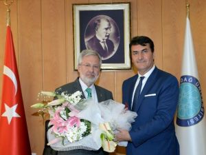 Dündar’dan Rektör Ulcay’a Hayırlı Olsun Ziyareti