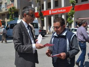 “Eczacılar Haftası” Etkinlikleri Bilgilendirme Broşürleri Dağıtılması İle Başladı