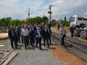 Hayırsever Tarafından Yaptırılacak Caminin Temeli Atıldı