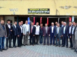 Milletvekili Adayı Ömer Ünal Akşehir’de Vatandaşla Buluştu