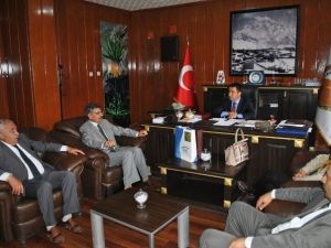 SGK Müdürü Polat’tan Belediyeye Ziyaret