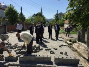 Köy Yollarında Çalışmalar Başladı