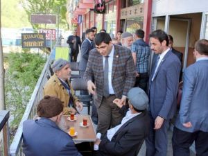 Milli İttifak Adayları Oltu’ya Çıkarma Yaptı