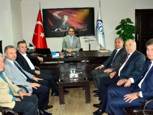 Aosb’den SGK İl Müdürü Canbolat’a “Hayırlı Olsun” Ziyareti