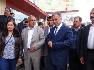 Kars’ta HDP’liler Soma Faciasını Protesto Etti