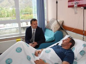Kaymakam Zengin’den Hastane Ziyareti