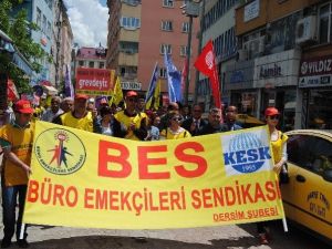 KESK Dersim Şubesi, Soma’da Hayatını Kaybeden Madencileri Unutmadı