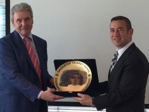 GTO Heyeti, ‘Uluslararası Taşımacılık Ve Lojistik Fuarı’na Katıldı