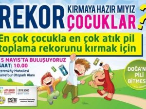 En Çok Çocukla En Çok Atık Pil Toplama Ödül Töreni