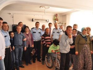 Bölge Trafik İstasyon Amirliğinden Engellilere Ziyaret