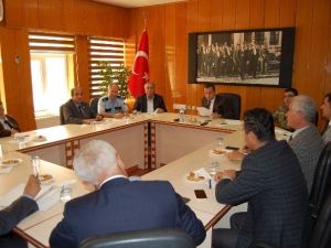 Samsat İlçe İdare Şube Başkanları Toplantısı Yapıldı