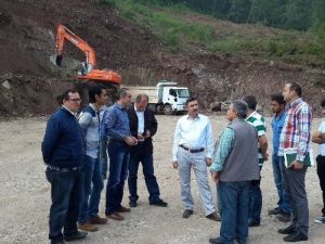 DSİ Kumluca Adrasan Göletinin Gövde Dolgusuna Başladı