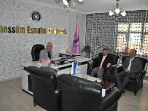 SGK’dan Esnaf Ve Sanatkârlar Odası Başkanı Sarı’ya Ziyaret