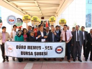 Memurlar Sosyal Güvenlik Haftasını Eylemle Kutladı