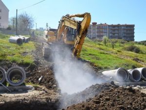 Çan Belediyesi Altyapı Çalışmalarını Sürdürüyor