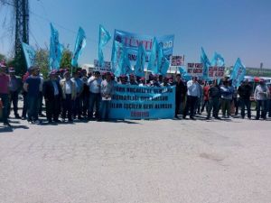 İşten Çıkarılan İşçiler İçin Eylem Yaptılar