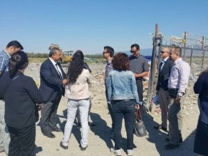 Burhaniye’de Katı Atık Bertaraf Tesisi İçin Alan Çalışması Yapıldı