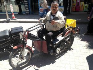 Engelli Vatandaşın Motosikleti Çalındı