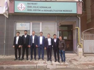 Bayburt Gençlik Kolları Başkanı Kaymak’tan Anlamlı Ziyaret..