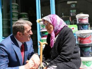 Fuat Köktaş Bafra’da Seçim Çalışmalarında Bulundu