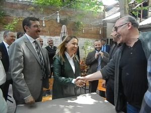 Çalık Ve Tüfenkci, Yeşilyurt’ta Seçim Çalışmalarını Sürdürdü