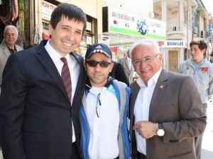 Prof. Dr. Yenidünya, Esnafları Ziyaret Etti